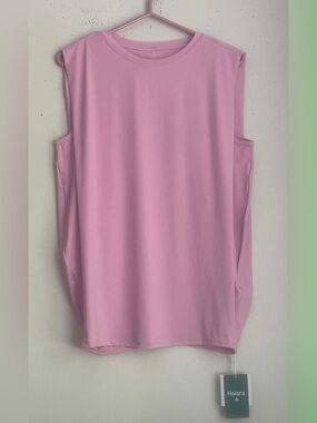 HALARA Light Pink Muscle Tank